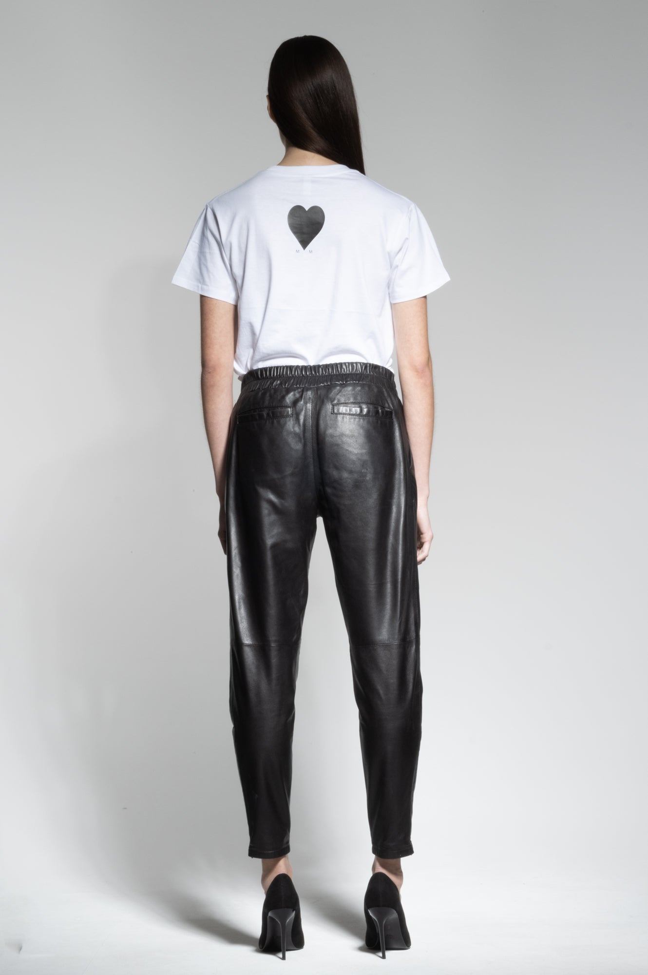 ROSIE LEATHER JOGGER