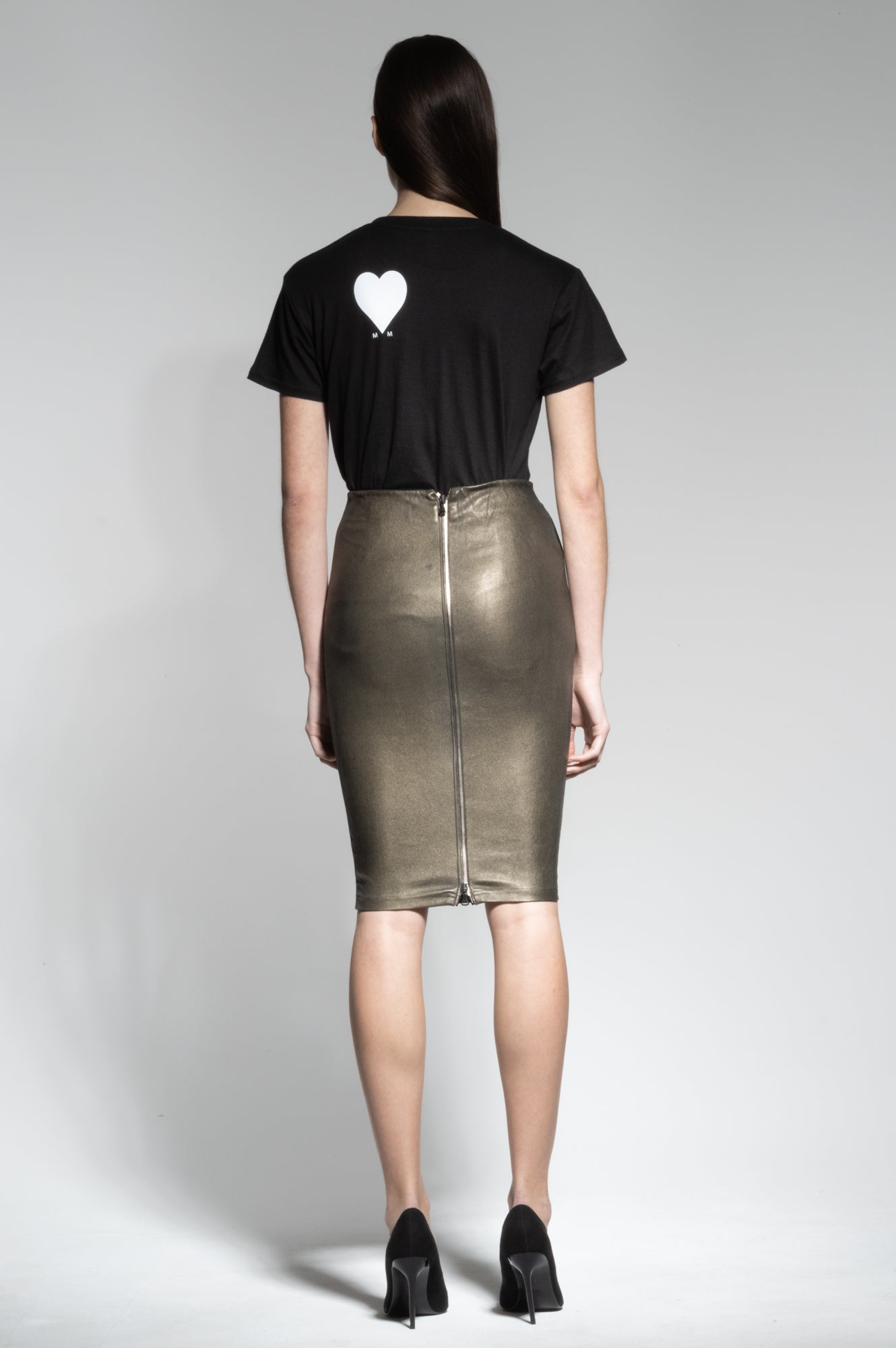 IVY LEATHER SKIRT