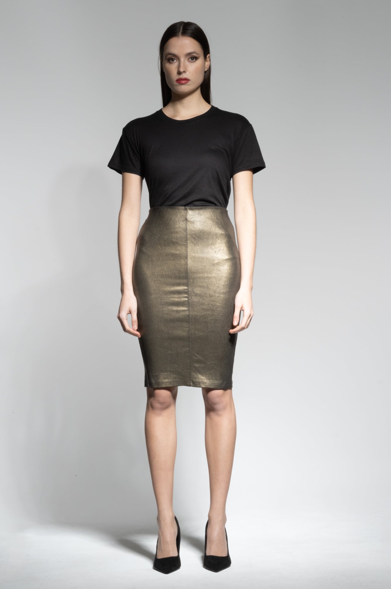 IVY LEATHER SKIRT