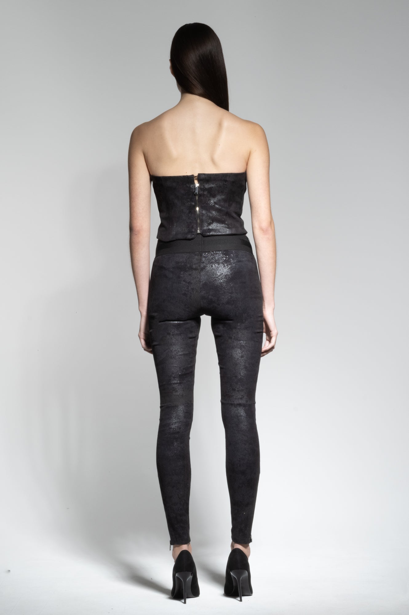 LUNA STRETCH LEATHER LEGGINGS