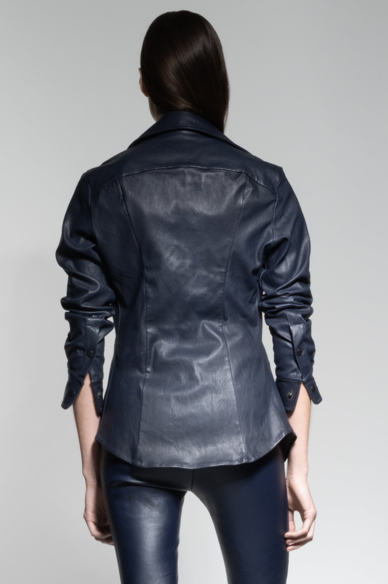 MAYA LEATHER SHIRT