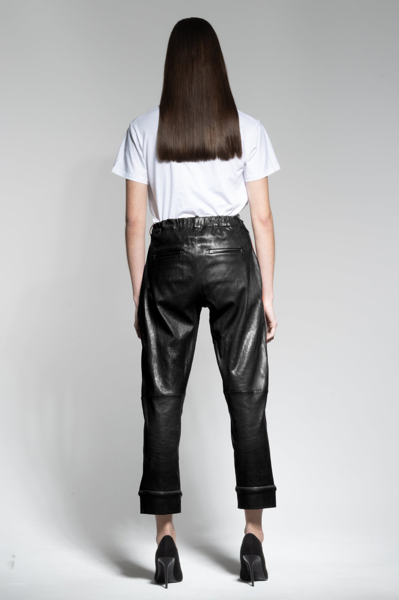 DANI LEATHER PAJAMA PANTS