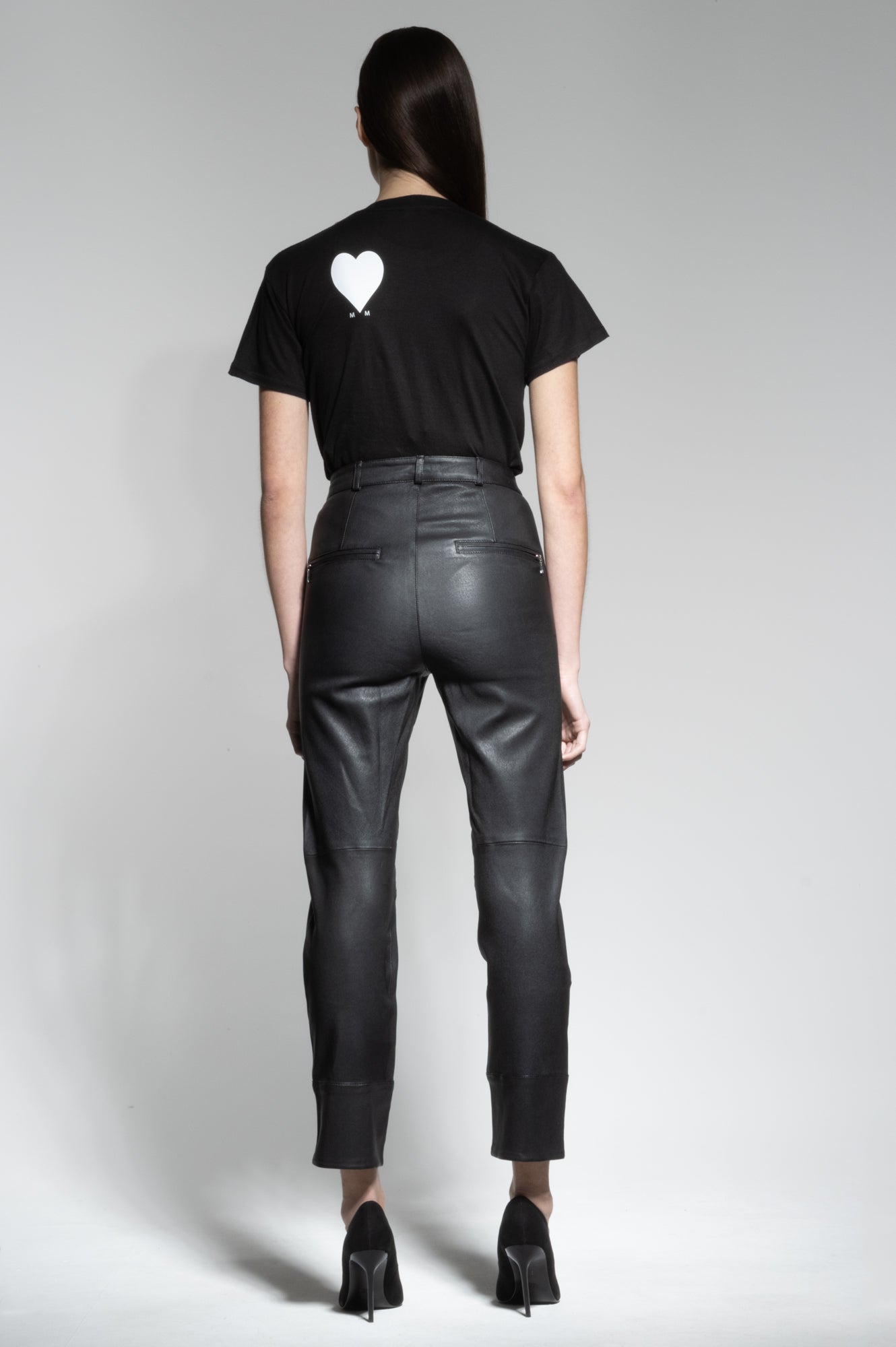 SAMMY LEATHER LOOSE PANTS