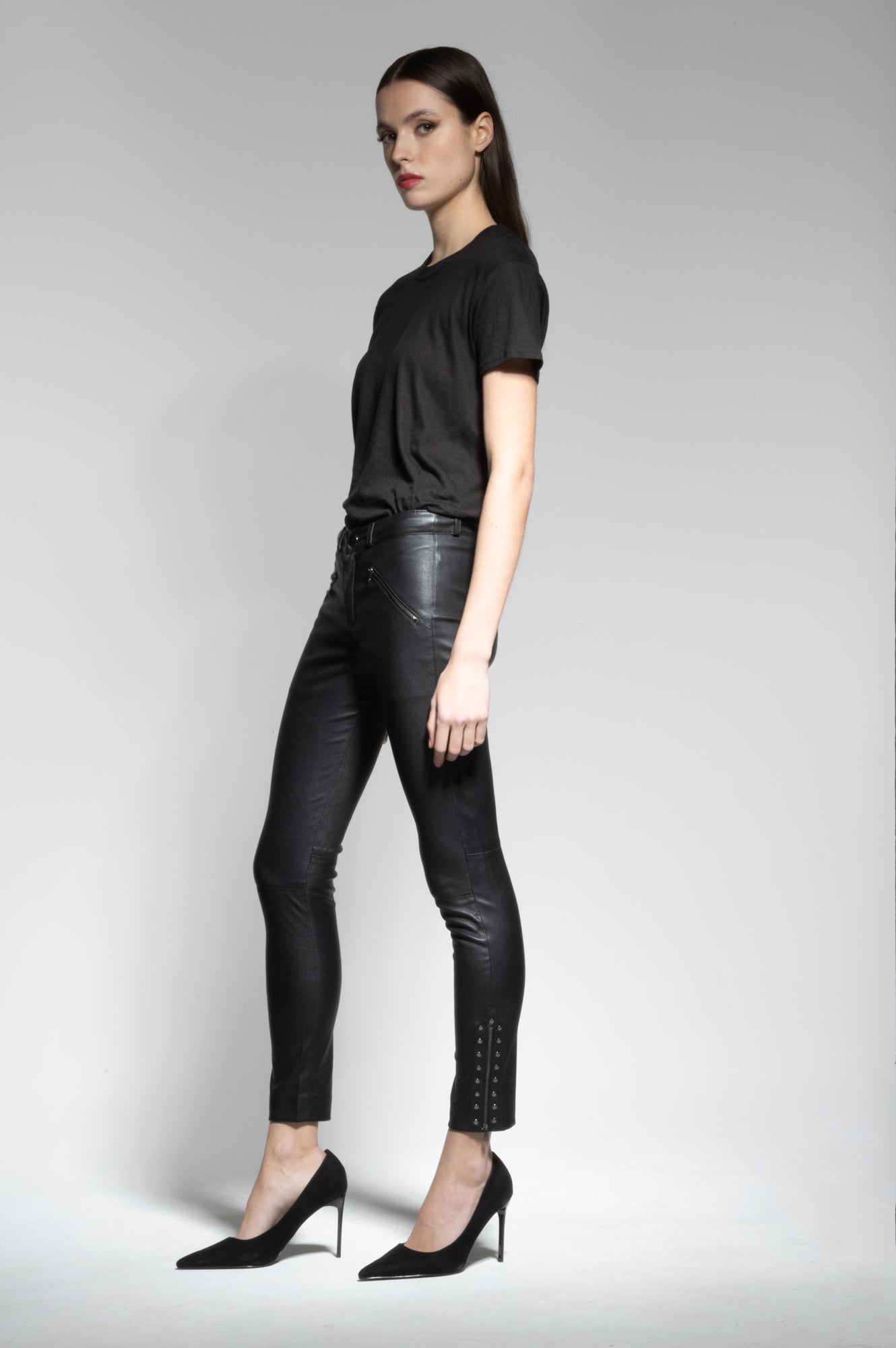 BELLA LEATHER TROUSERS